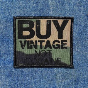 Buy Vintage Not Cocaine Camo Patches